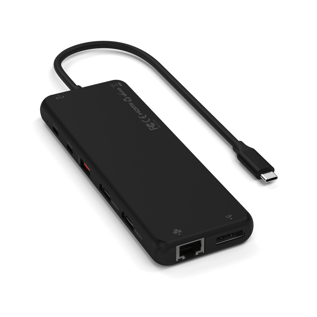 13-in-1 USB-C Triple Display Multiport Adapter