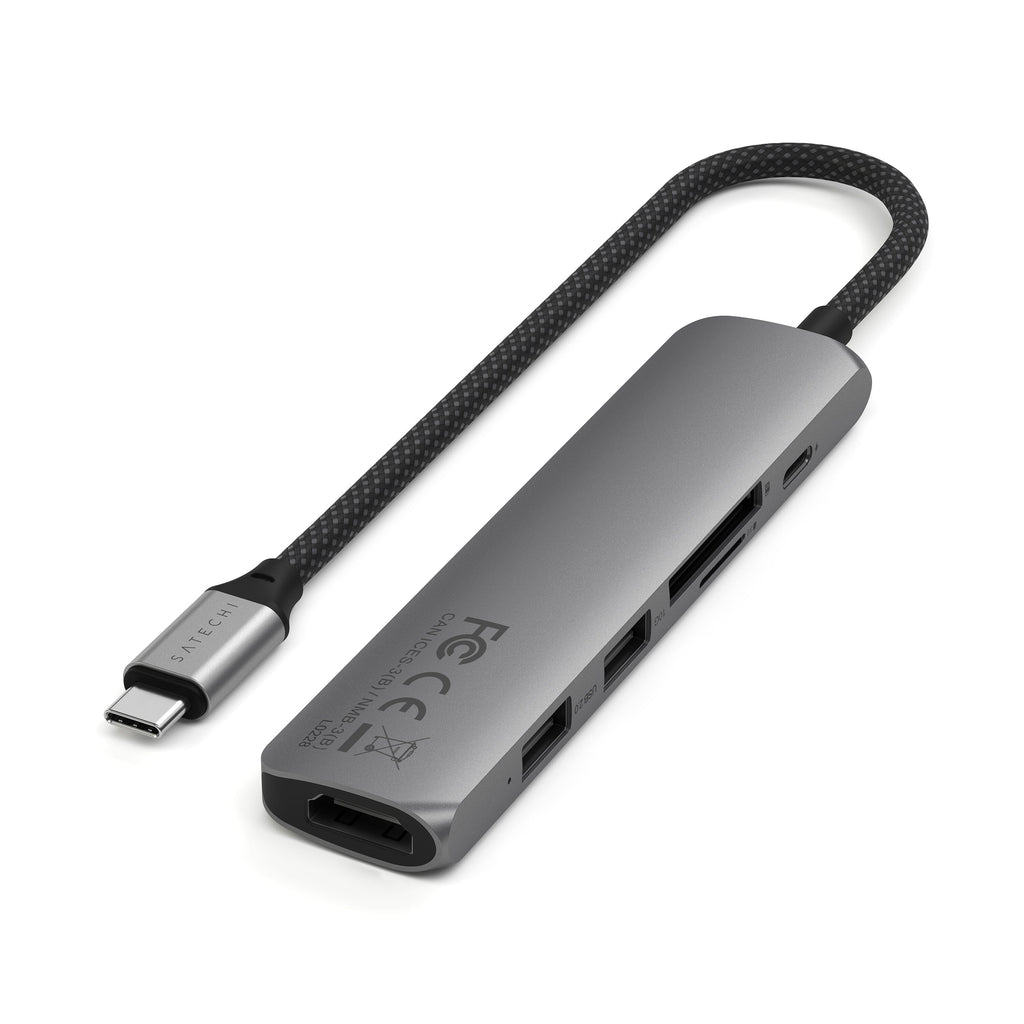 6-in-1 USB-C Slim Multiport Adapter